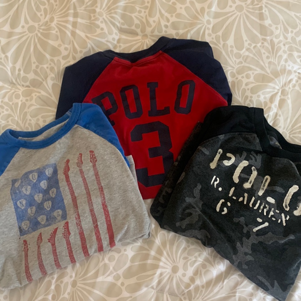 3 Long Sleeve T Shirts